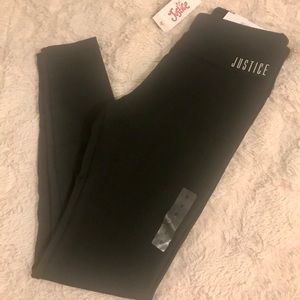 Justice High Waist Legging - Girls 8